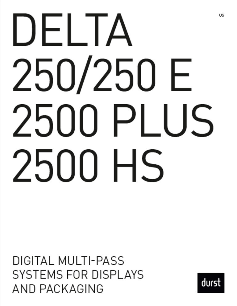 Durst Delta Brochure